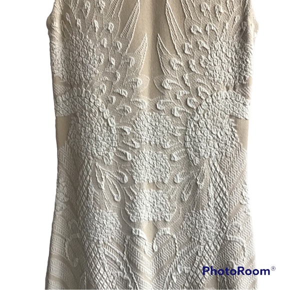 Alexander McQueen -  3D KOI JACQUARD KNIT DRESS - IVORY - S - Picture 11 of 14
